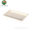 Sugarcane Bagasse Container Take Away Biodegradable Tray